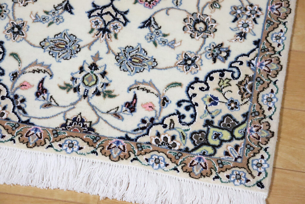 ナイン産　ペルシャ絨毯　AS-0016　93×61ｃｍ